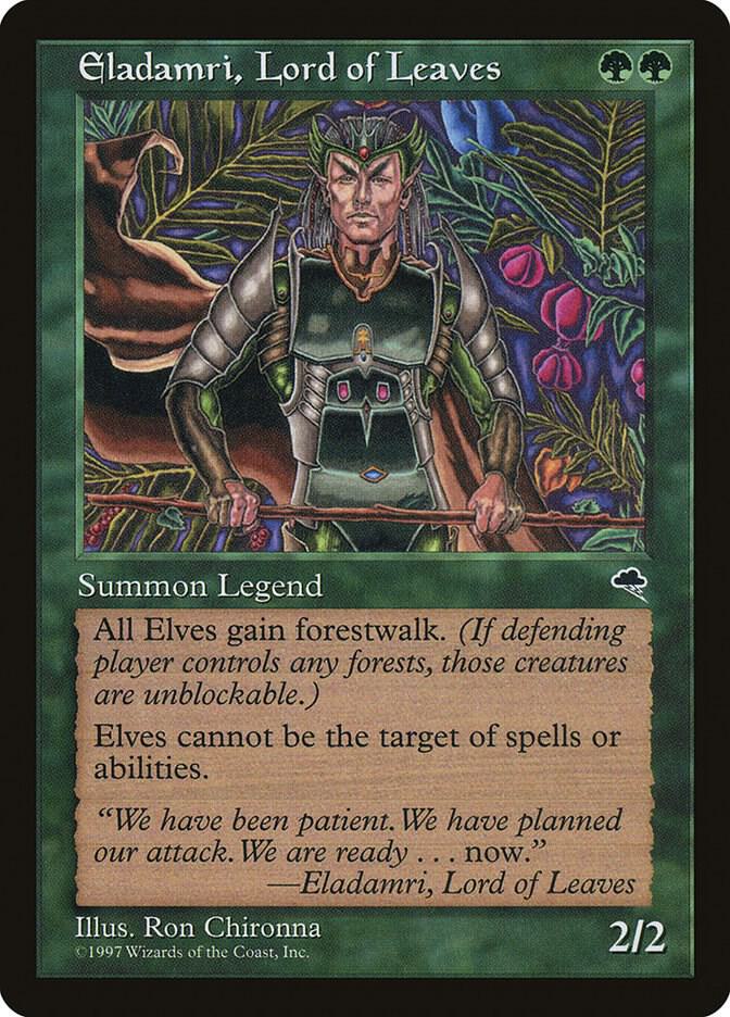Magic: The Gathering: Eladamri, Lord of Leaves - Tempest - VGMX