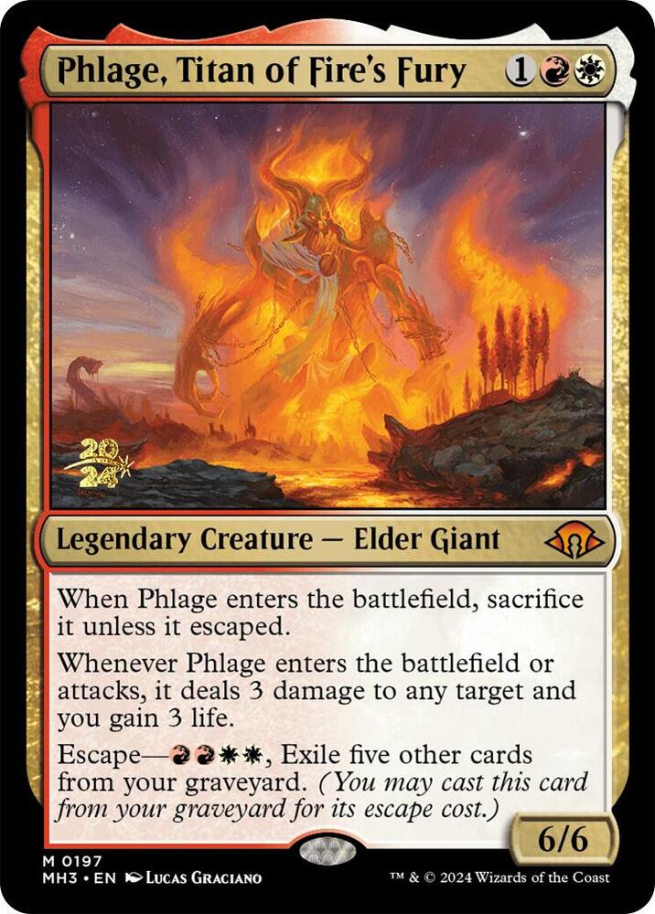 Phlage, Titan of Fire's Fury - Prerelease Cards