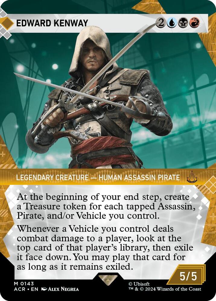 Edward Kenway (Foil) (Showcase) - Universes Beyond: Assassin's Creed