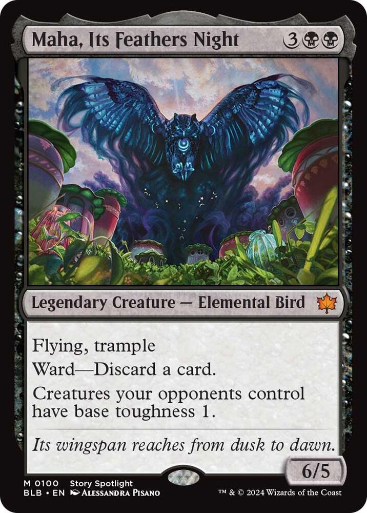 Magic: The Gathering: Maha, Its Feathers Night - Bloomburrow - VGMX