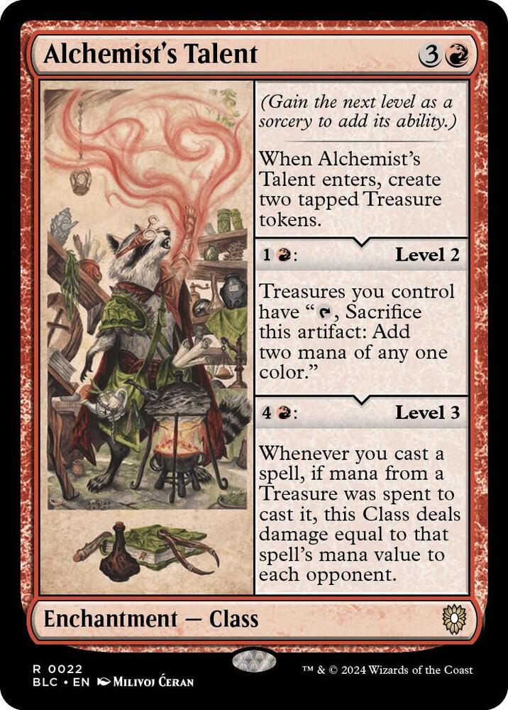 Magic: The Gathering: Alchemist's Talent - Commander: Bloomburrow - VGMX