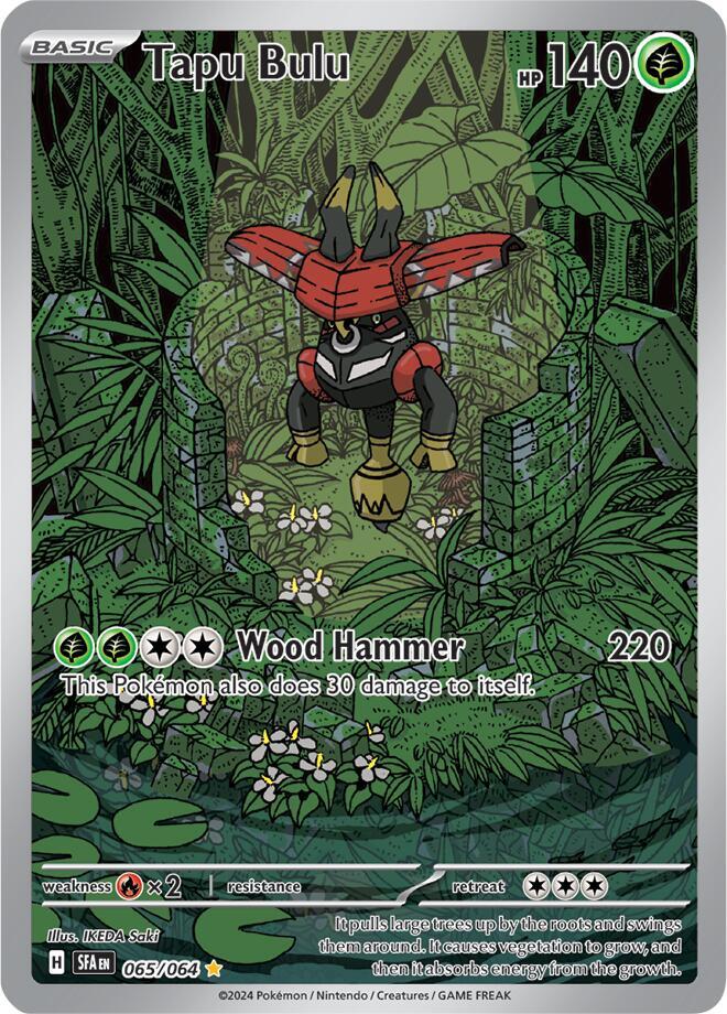 Pokemon: Tapu Bulu 065/064 - Shrouded Fable - VGMX
