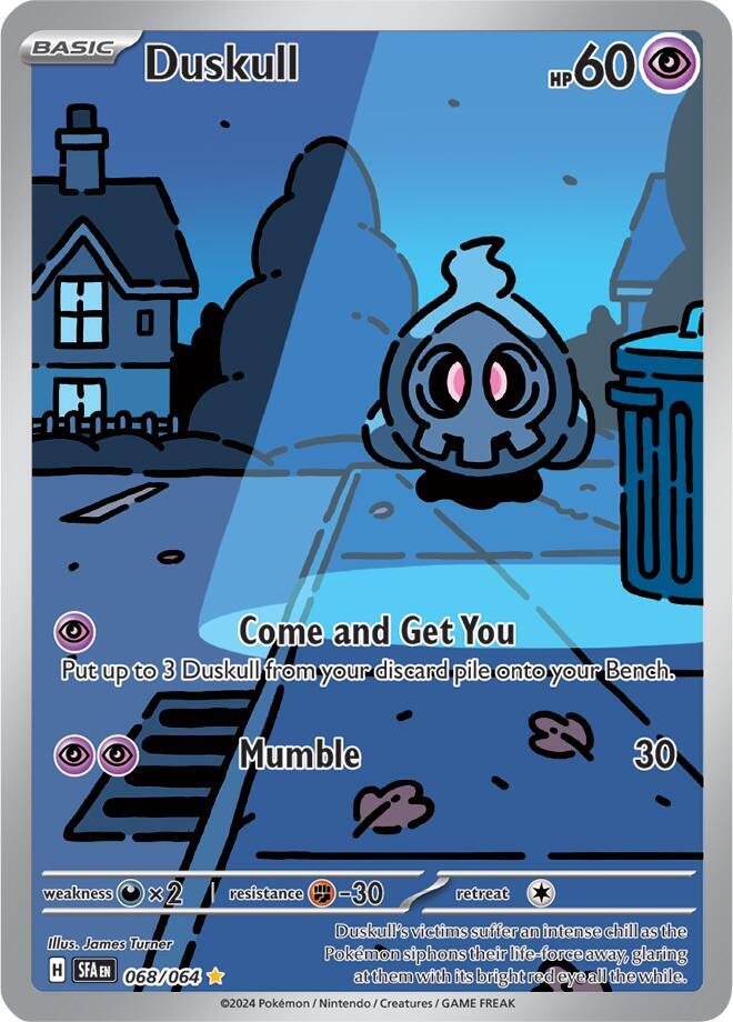 Pokemon: Duskull 068/064 - Shrouded Fable - VGMX