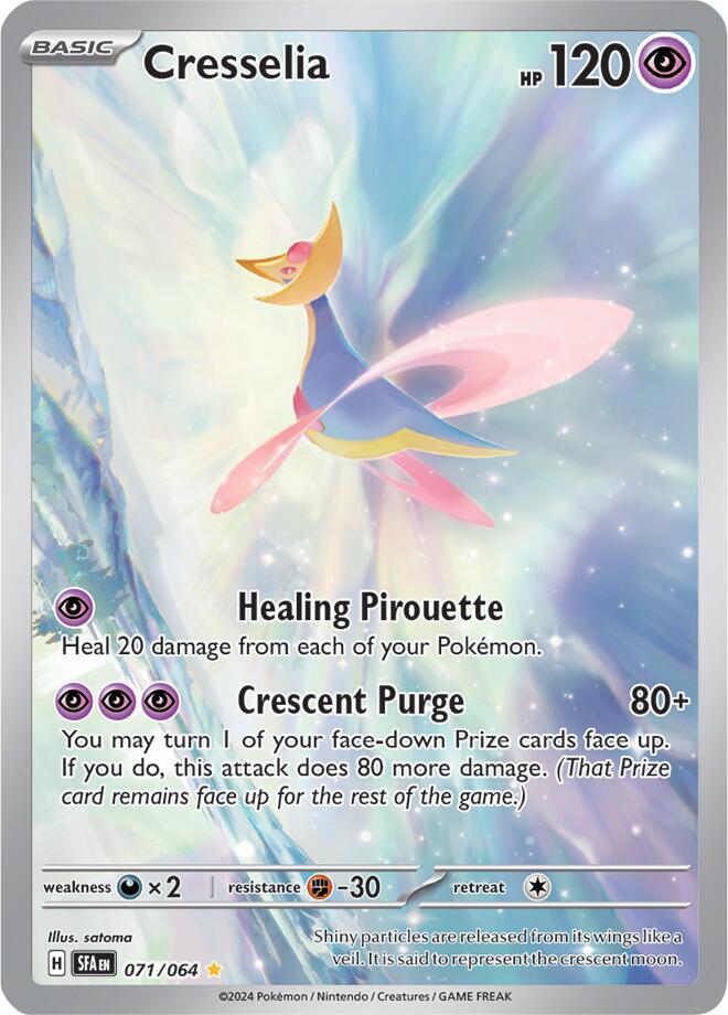 Pokémon: Cresselia - 071/064 - SV: Shrouded Fable - VGMX