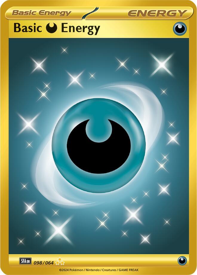 Pokemon: Basic Darkness Energy (Secret) - SV: Shrouded Fable - VGMX
