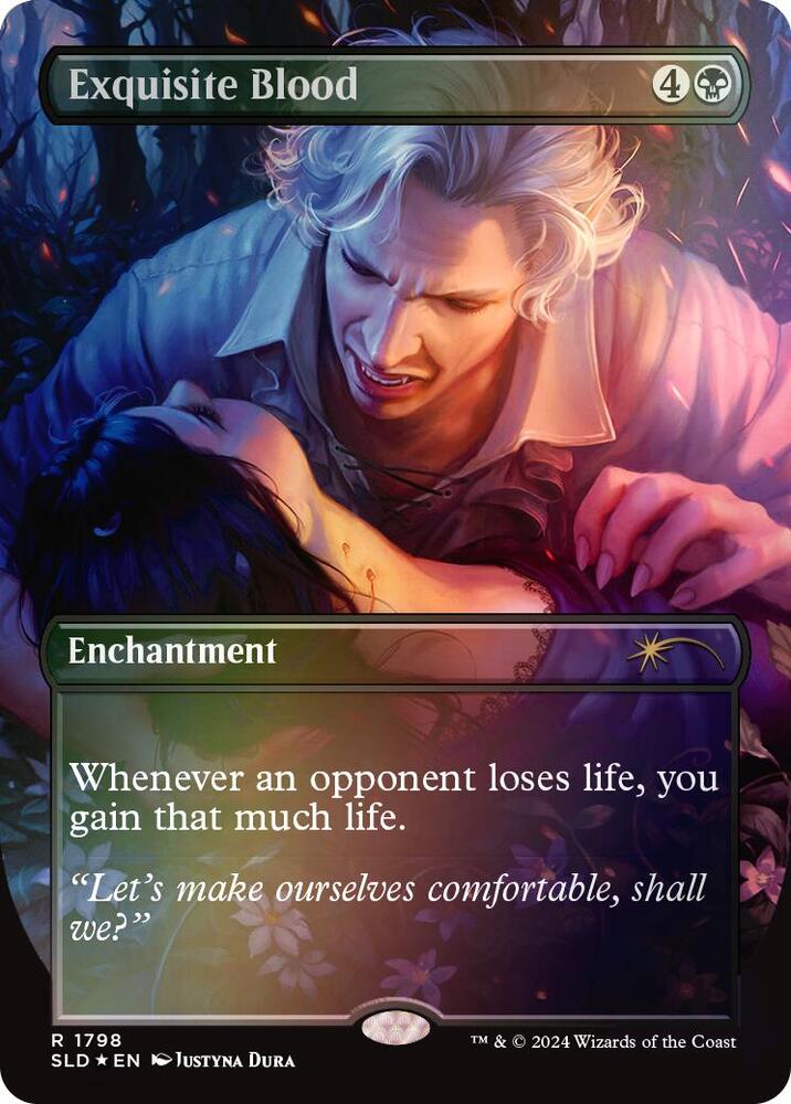 Magic: The Gathering: Exquisite Blood (Rainbow Foil) - Secret Lair Drop Series - VGMX