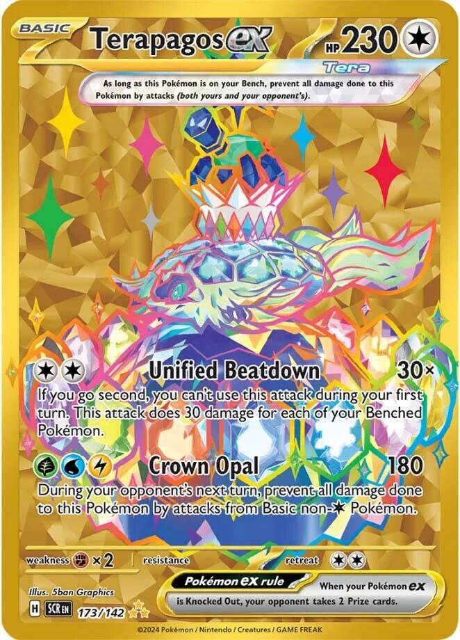 Terapagos ex - 173/142 - SV07: Stellar Crown - VGMX