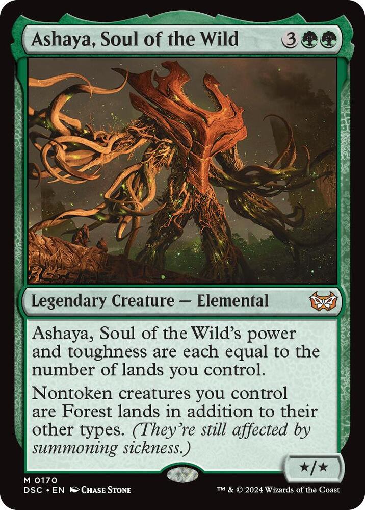 Magic The Gathering: Ashaya, Soul of the Wild - Commander: Duskmourn: House of Horror - VGMX