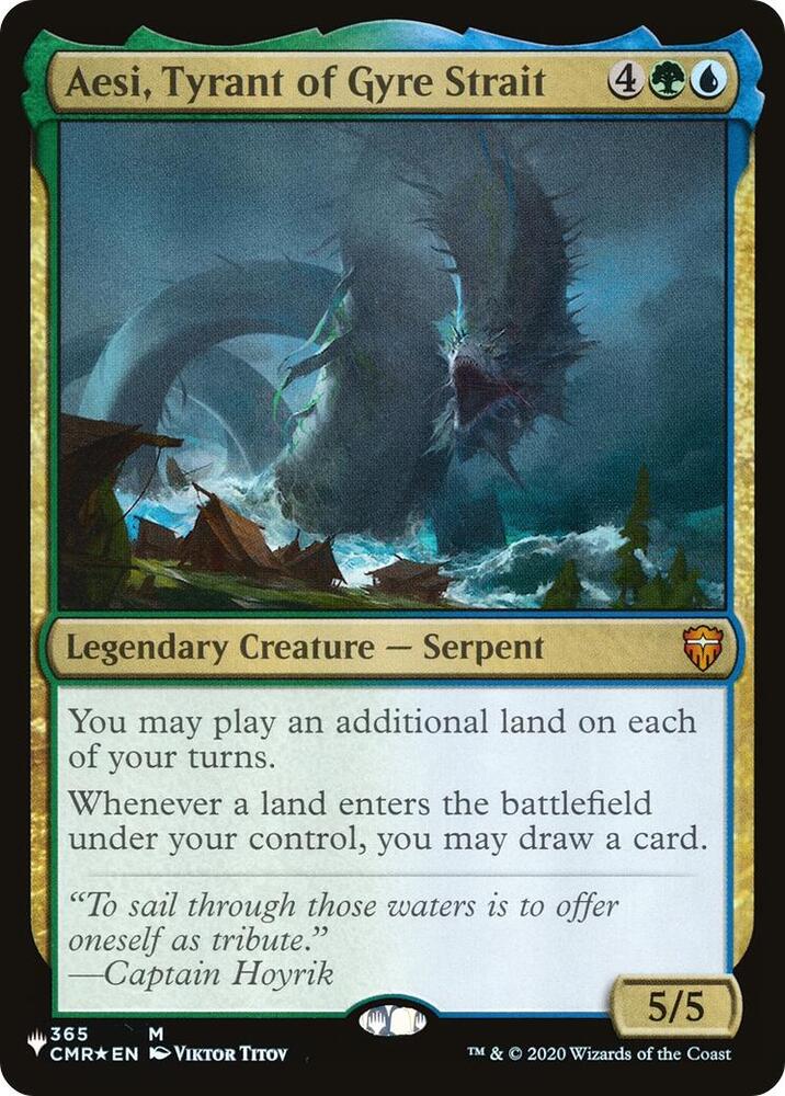 Magic: The Gathering: Aesi, Tyrant of Gyre Strait - The List Reprints - VGMX