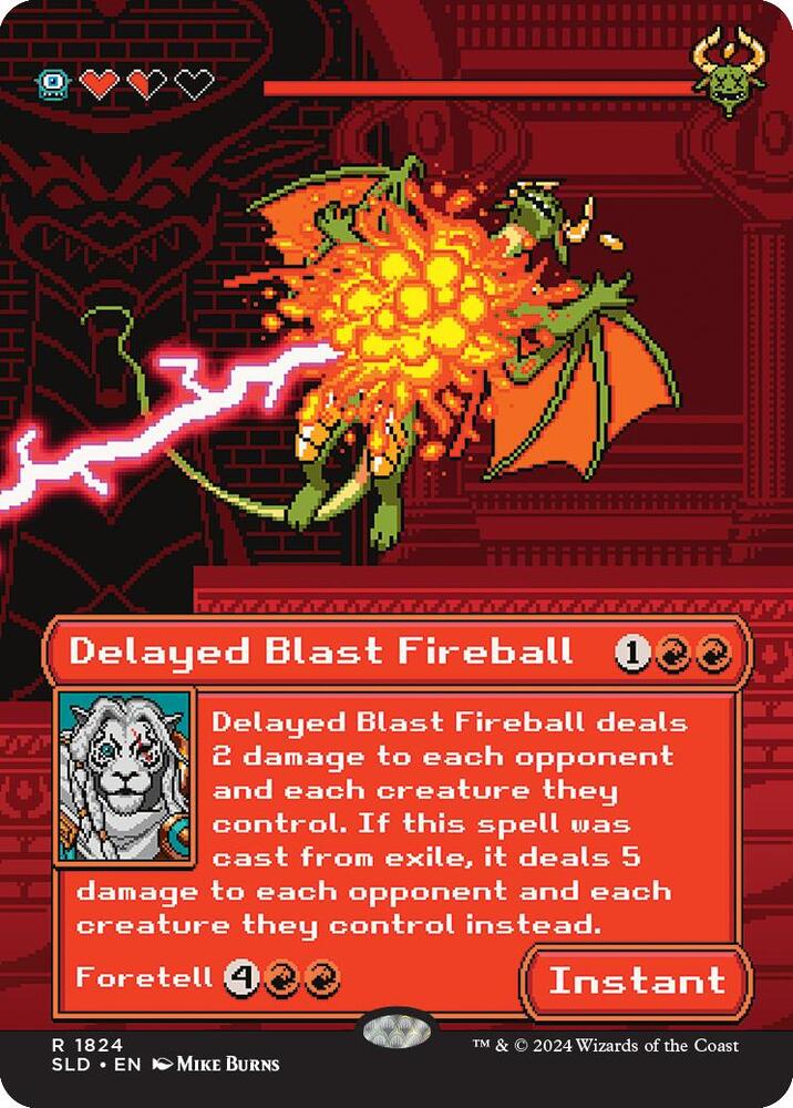 Magic: The Gathering: Delayed Blast Fireball - Secret Lair Drop Series