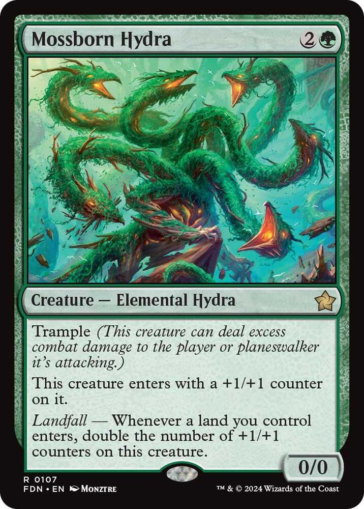 Magic: The Gathering: Mossborn Hydra - Foundations - VGMX