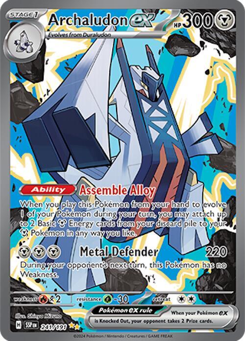 Pokemon: Archaludon ex 241/191 - Surging Sparks - VGMX