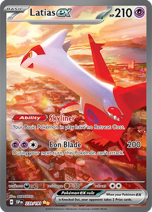 Latias ex - 239/191 - SV08: Surging Sparks