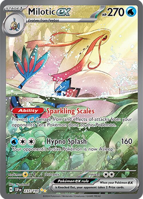 Pokemon: Milotic ex - 237/191 - Surging Sparks