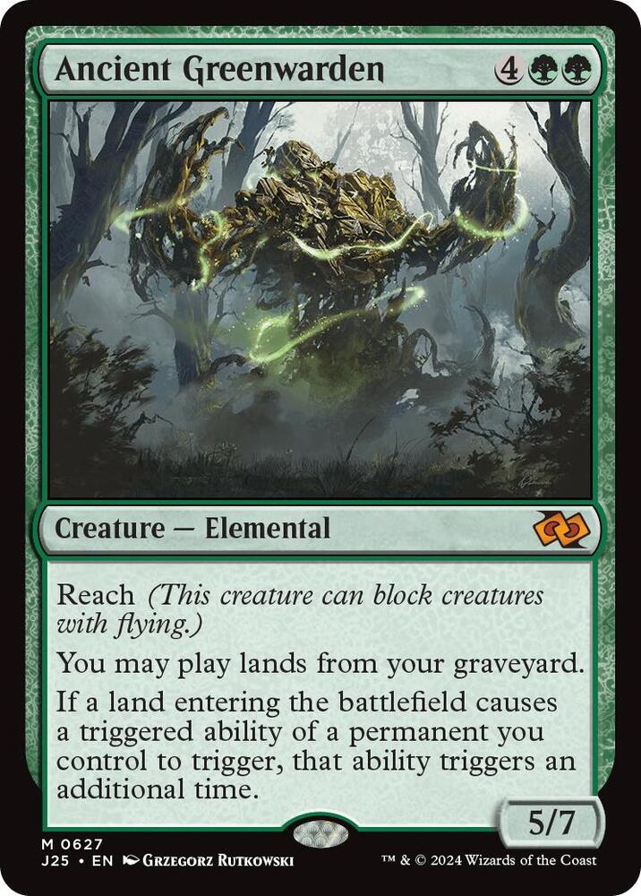 Magic: The Gathering: Ancient Greenwarden - Foundations Jumpstart - VGMX