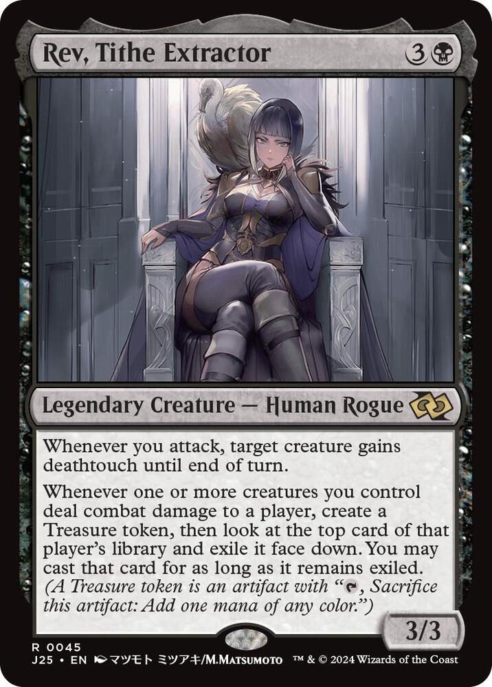 Magic: The Gathering: Rev, Tithe Extractor (Anime) - Foundations Jumpstart - VGMX