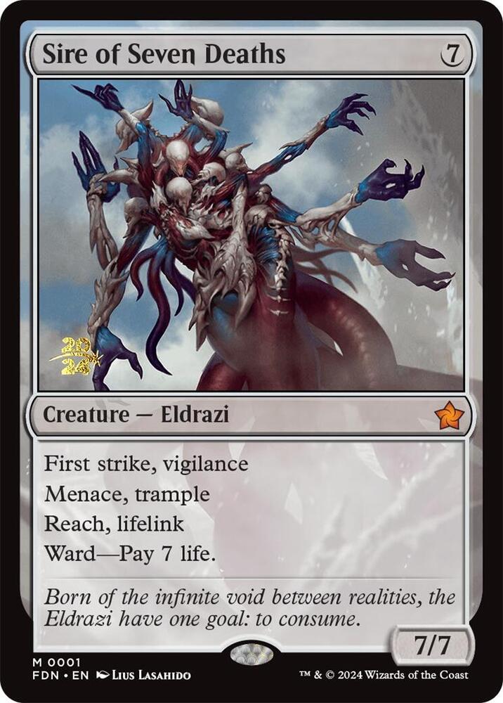 Magic: The Gathering: Sire of Seven Deaths - Prerelease Cards - VGMX