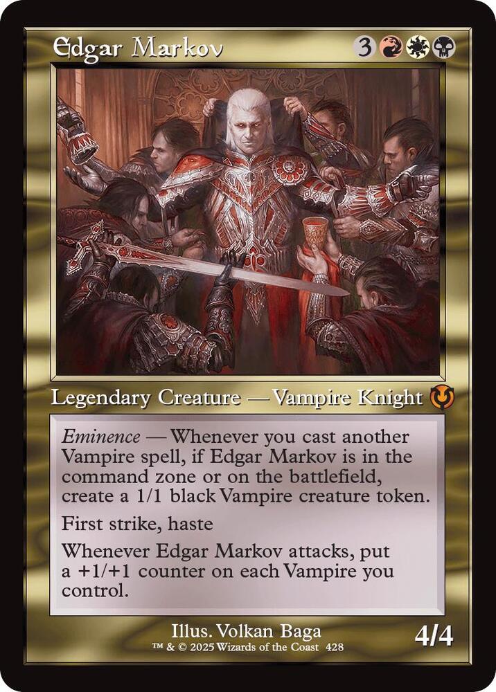 Edgar Markov (Retro Frame) - Innistrad Remastered