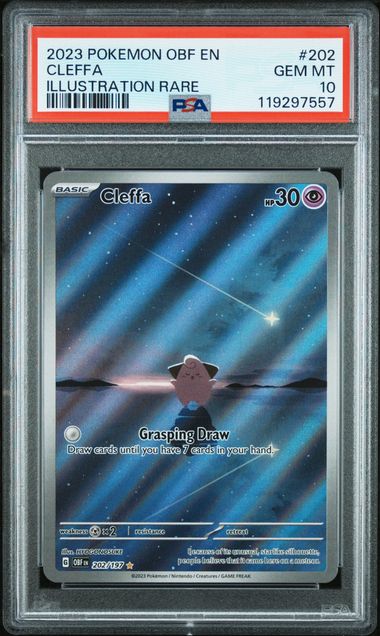 Pokémon: Cleffa - 202/197 - PSA 10 - VGMX