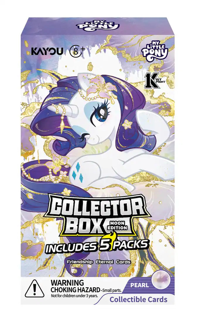 My Little Pony TCG| Friendship Eternal Cards: Moon Edition Series 4-  5-Pack Collector Box