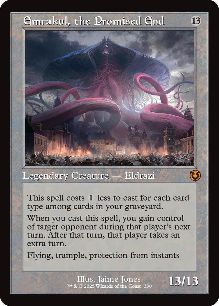 Emrakul, the Promised End (Retro Frame) - Innistrad Remastered