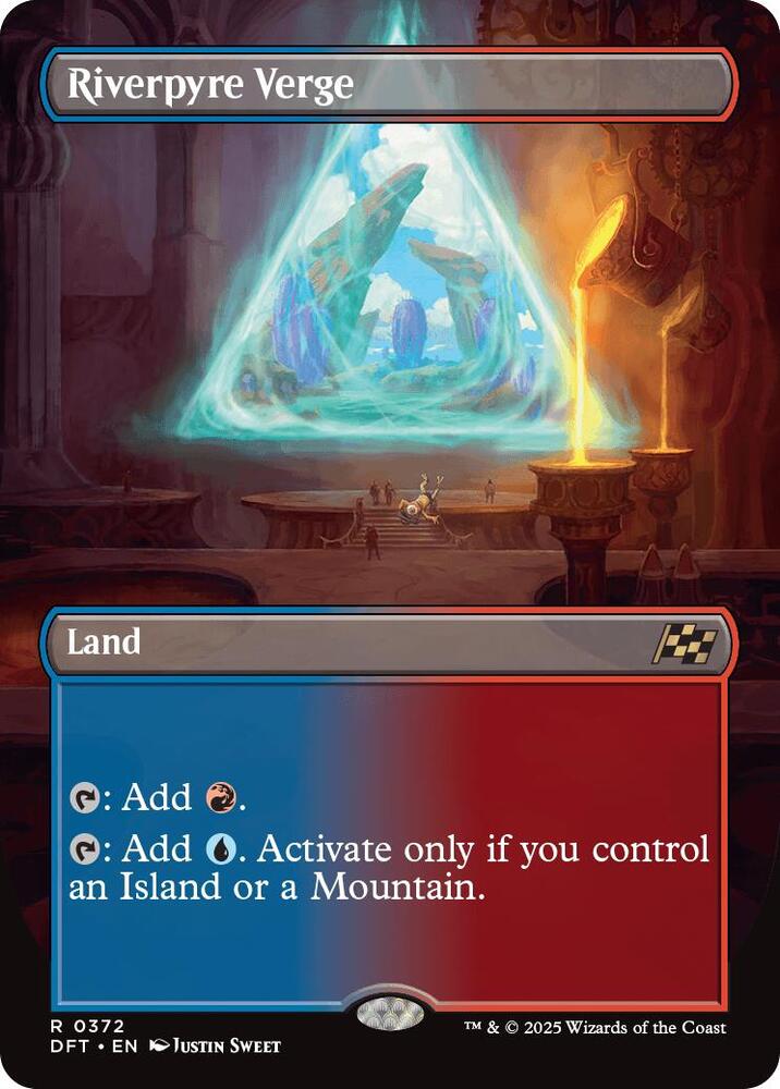 Magic The Gathering: Riverpyre Verge (Borderless) - Aetherdrift - VGMX