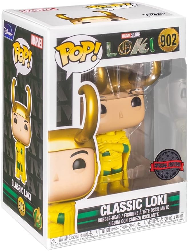 Funko Pop! Marvel Classic Loki Vinyl Figure - BoxLunch Exclusive