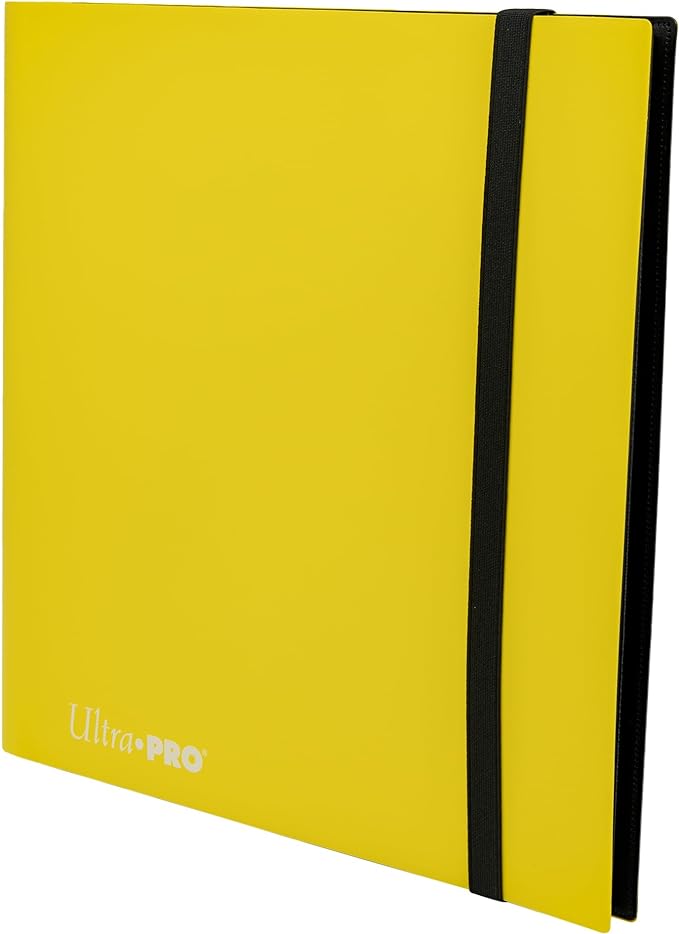 Ultra PRO - Eclipse 12-Pocket Lemon Yellow PRO-Binder for 480 Cards