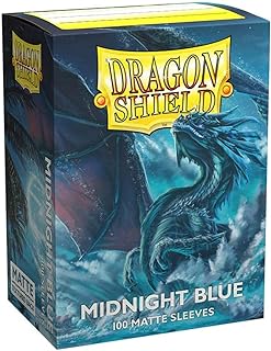 Dragon Shield: Matte Midnight Blue (100ct.)