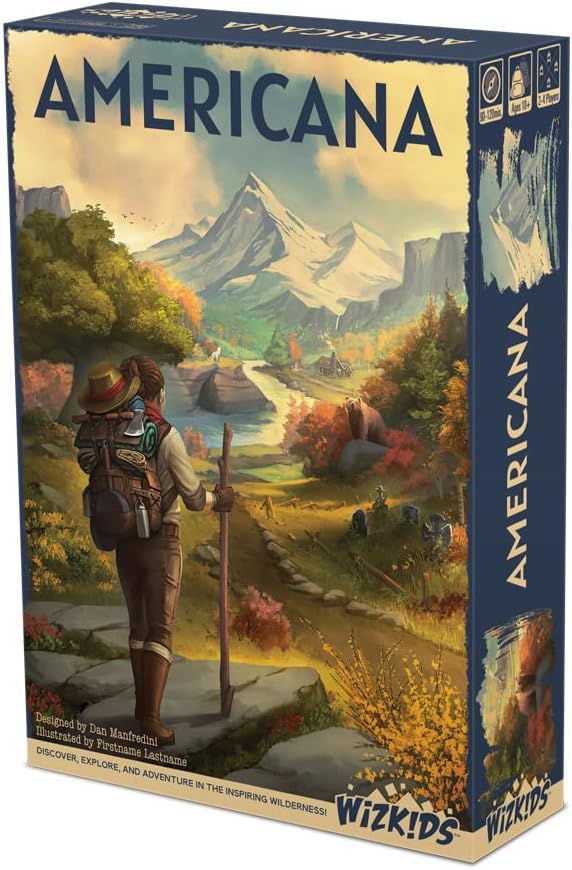 Americana - A Wilderness Exploration Board Game