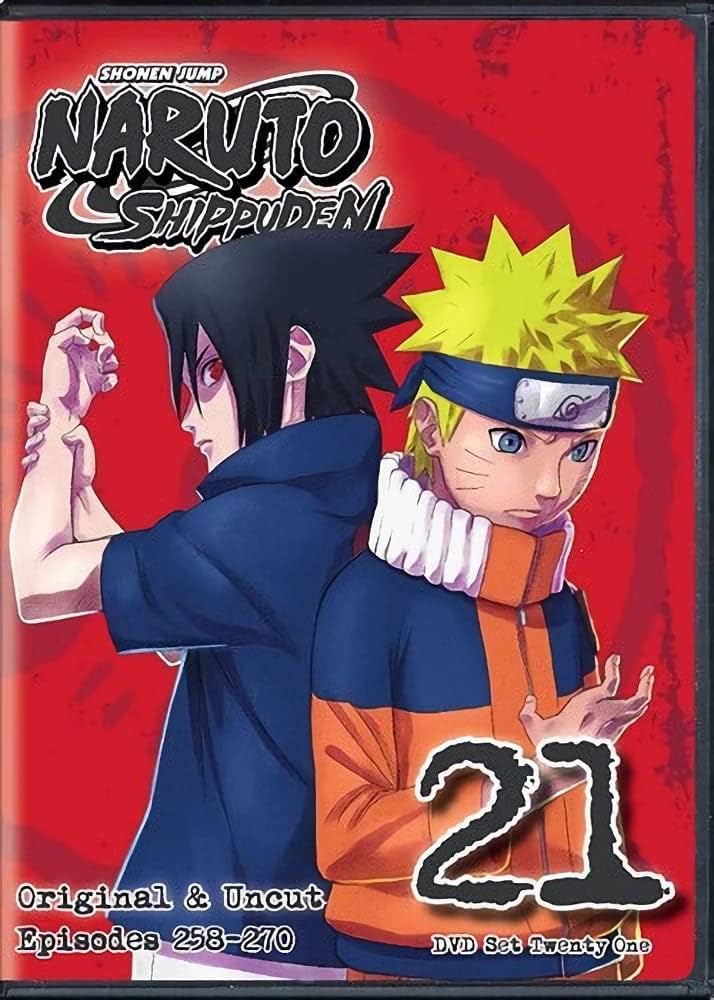 Naruto Shippuden Uncut DVD Set 21