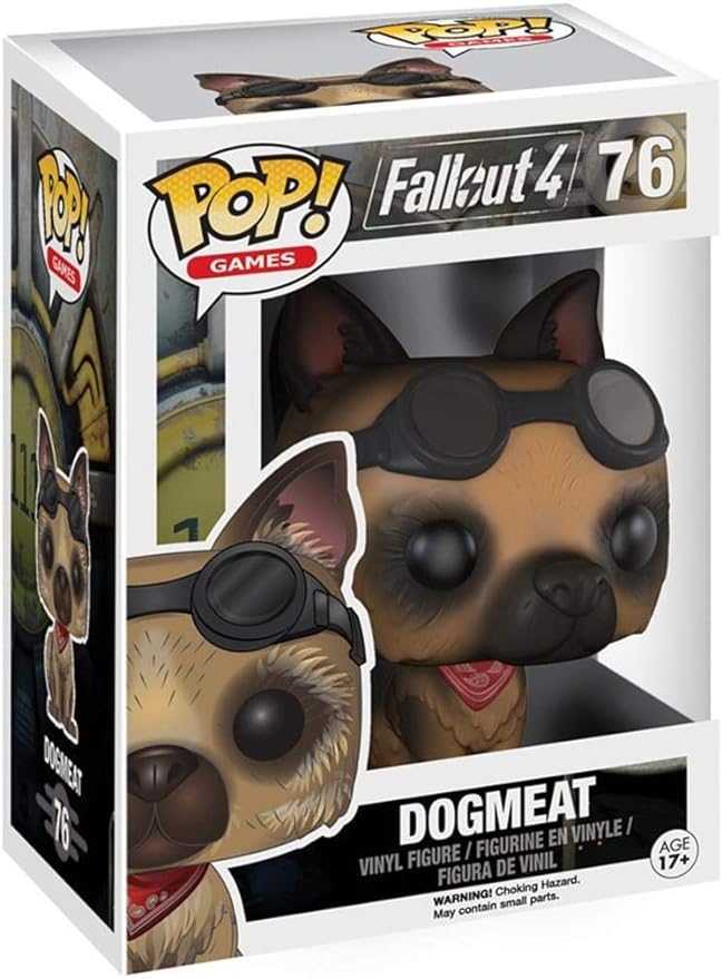 Funko Pop Games: Fallout 4-Dogmeat Action Figure