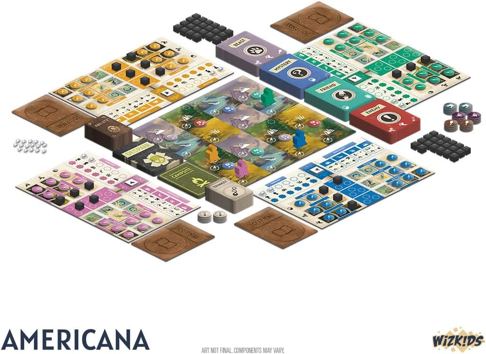 Americana - A Wilderness Exploration Board Game