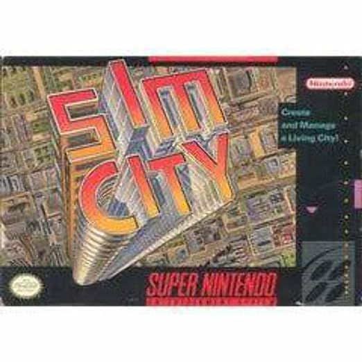 SNES - Sim City - Used