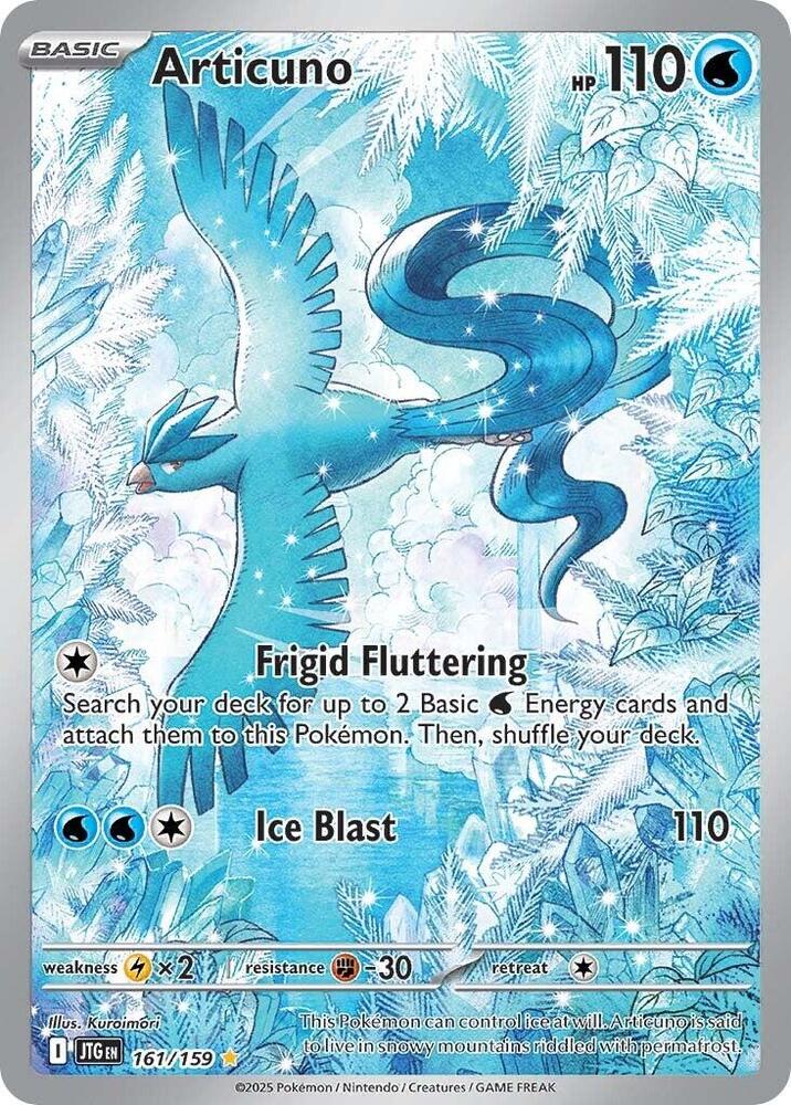 Pokémon: Articuno - 161/159 - Journey Together - VGMX