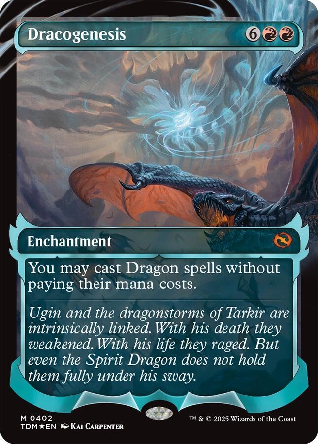 Magic: The Gathering: Dracogenesis (0402) (Showcase) - Tarkir: Dragonstorm - VGMX