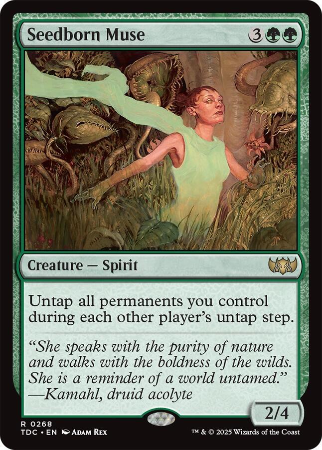 Magic: The Gathering: Seedborn Muse - Commander: Tarkir: Dragonstorm - VGMX