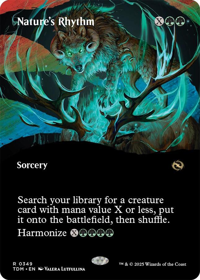Magic: The Gathering: Nature's Rhythm (Borderless) - Tarkir: Dragonstorm - VGMX
