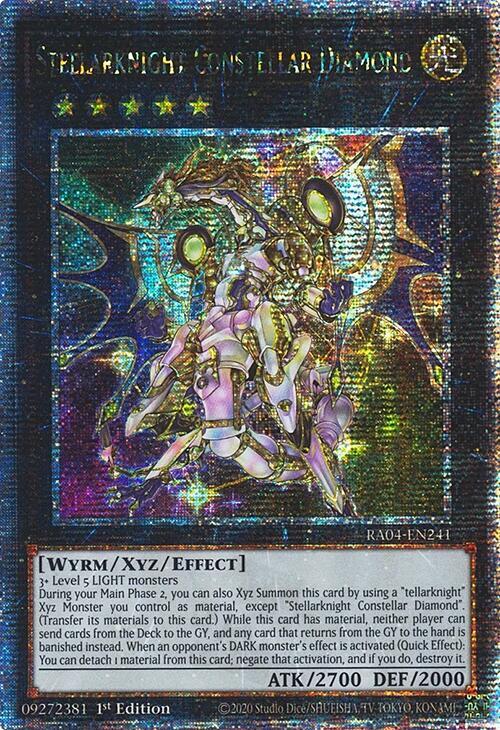 Yu-Gi-Oh!: Stellarknight Constellar Diamond (Quarter Century Secret Rare) - Quarter Century Stampede - VGMX