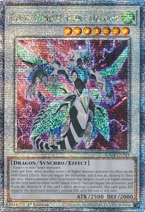 Yu-Gi-Oh!: Clear Wing Synchro Dragon (Quarter Century Secret Rare) - Quarter Century Stampede - VGMX