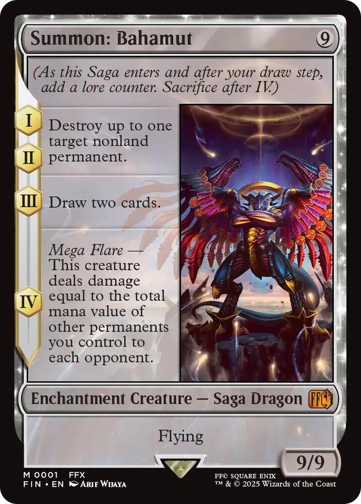 Magic: The Gathering: Summon: Bahamut - Final Fantasy - VGMX