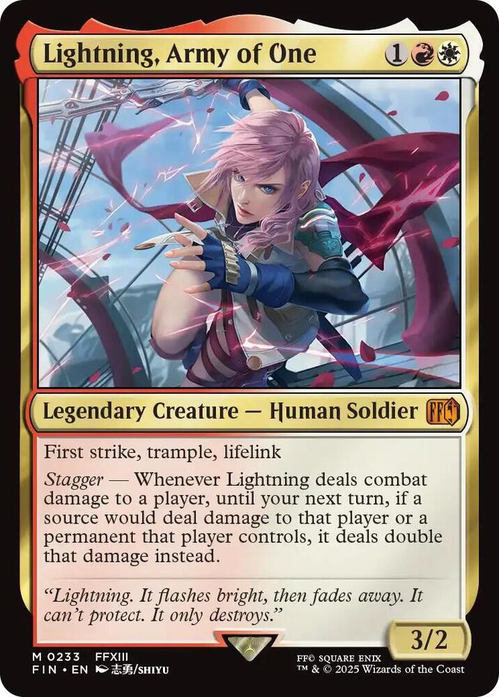 Magic: The Gathering: Lightning, Army of One - FINAL FANTASY - VGMX