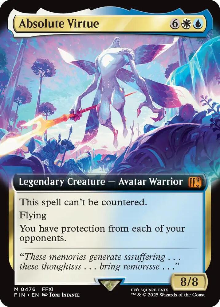 Magic: The Gathering: Absolute Virtue (Extended Art) - FINAL FANTASY - VGMX