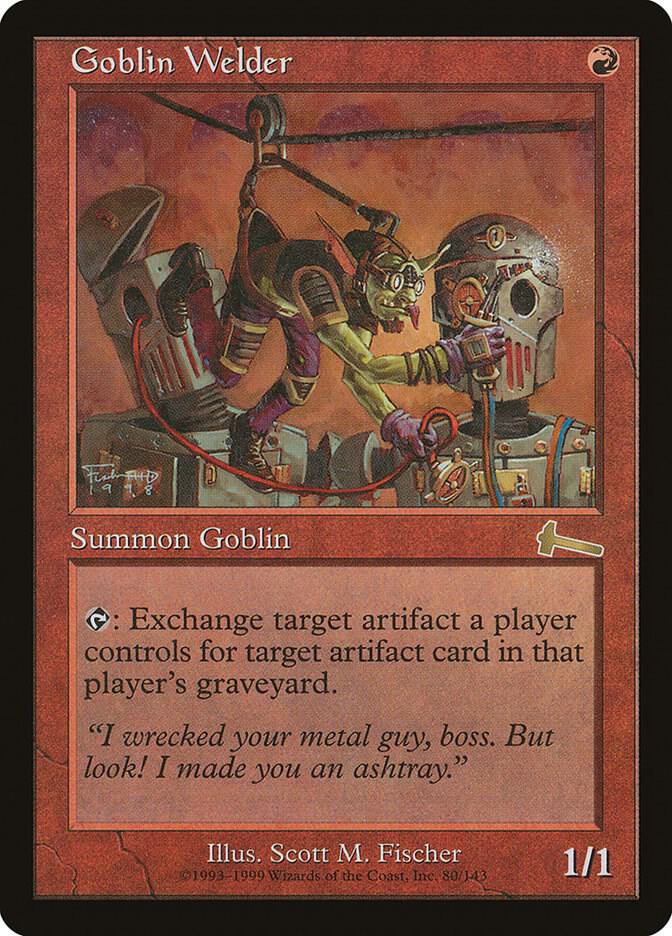 Magic: The Gathering: Goblin Welder - Urza's Legacy
