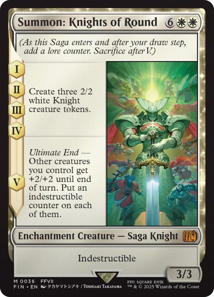 Magic: The Gathering: Summon: Knights of Round - Final Fantasy - VGMX