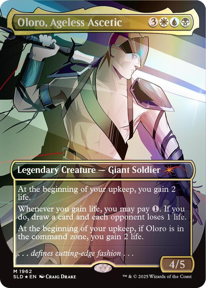 Magic: The Gathering: Oloro, Ageless Ascetic - Secret Lair Drop Series - VGMX