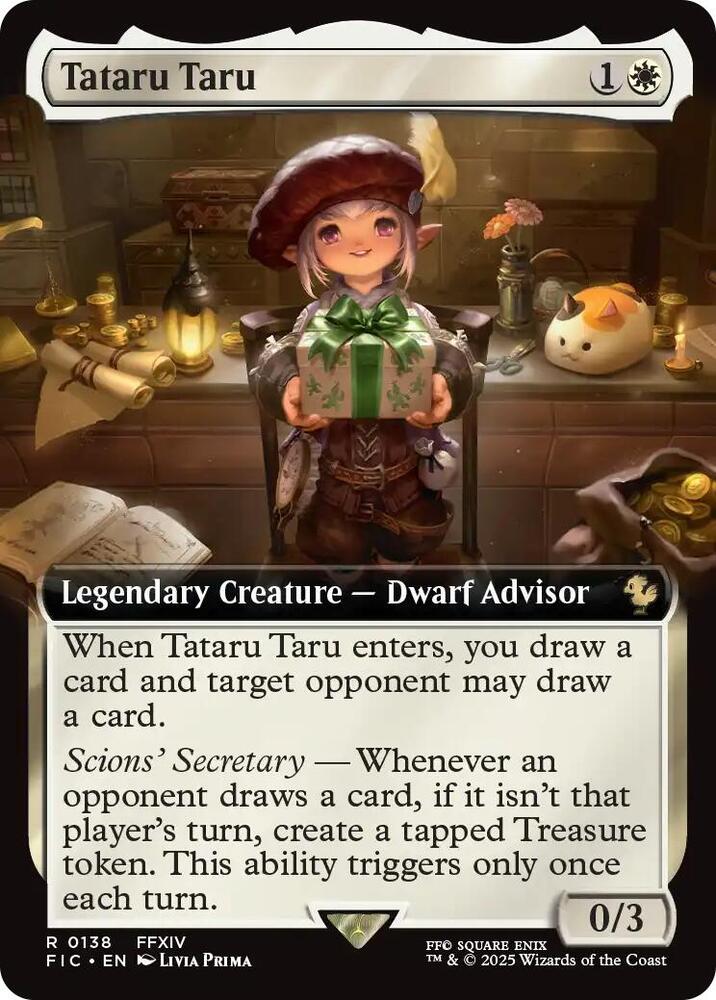 Magic: The Gathering: Tataru Taru (Extended Art) - Commander: FINAL FANTASY - VGMX