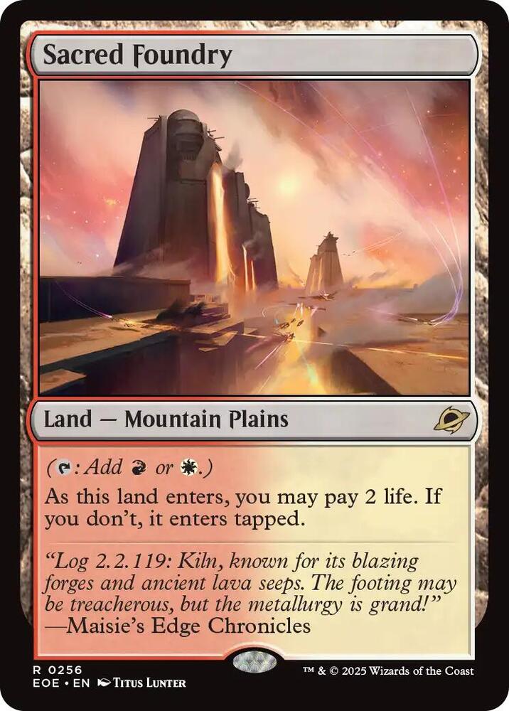 Magic: The Gathering: Sacred Foundry - Edge of Eternities - VGMX