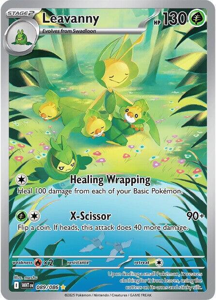 Pokémon: Leavanny - 089/086 - SV: White Flare - VGMX