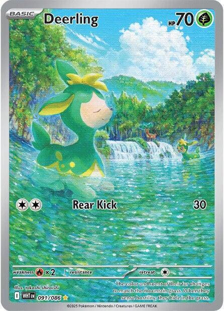 Pokémon: Deerling - 091/086 - SV: White Flare - VGMX